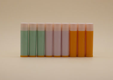 オレンジ緑のピンク色のリップ・クリームの管のパーソナル ケアのための化粧品の口紅の箱